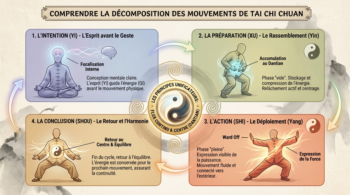 Analyse des mouvements de Tai Chi Chuan