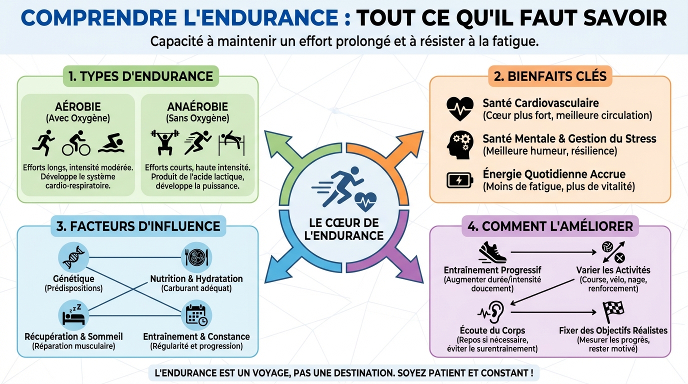 Comprendre l'endurance : tout ce qu'il faut savoir 1 Les bienfaits de l'endurance