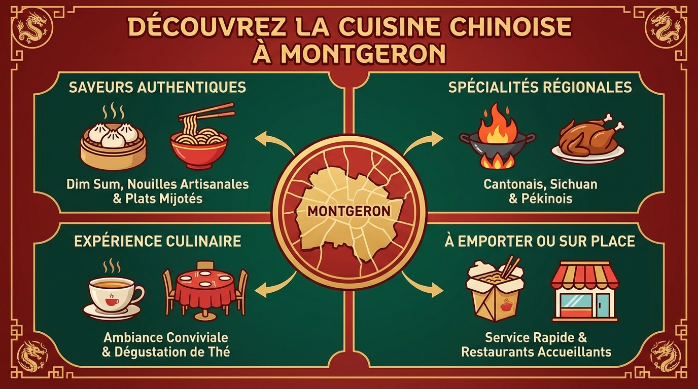 Les meilleurs restaurants chinois à Montgeron