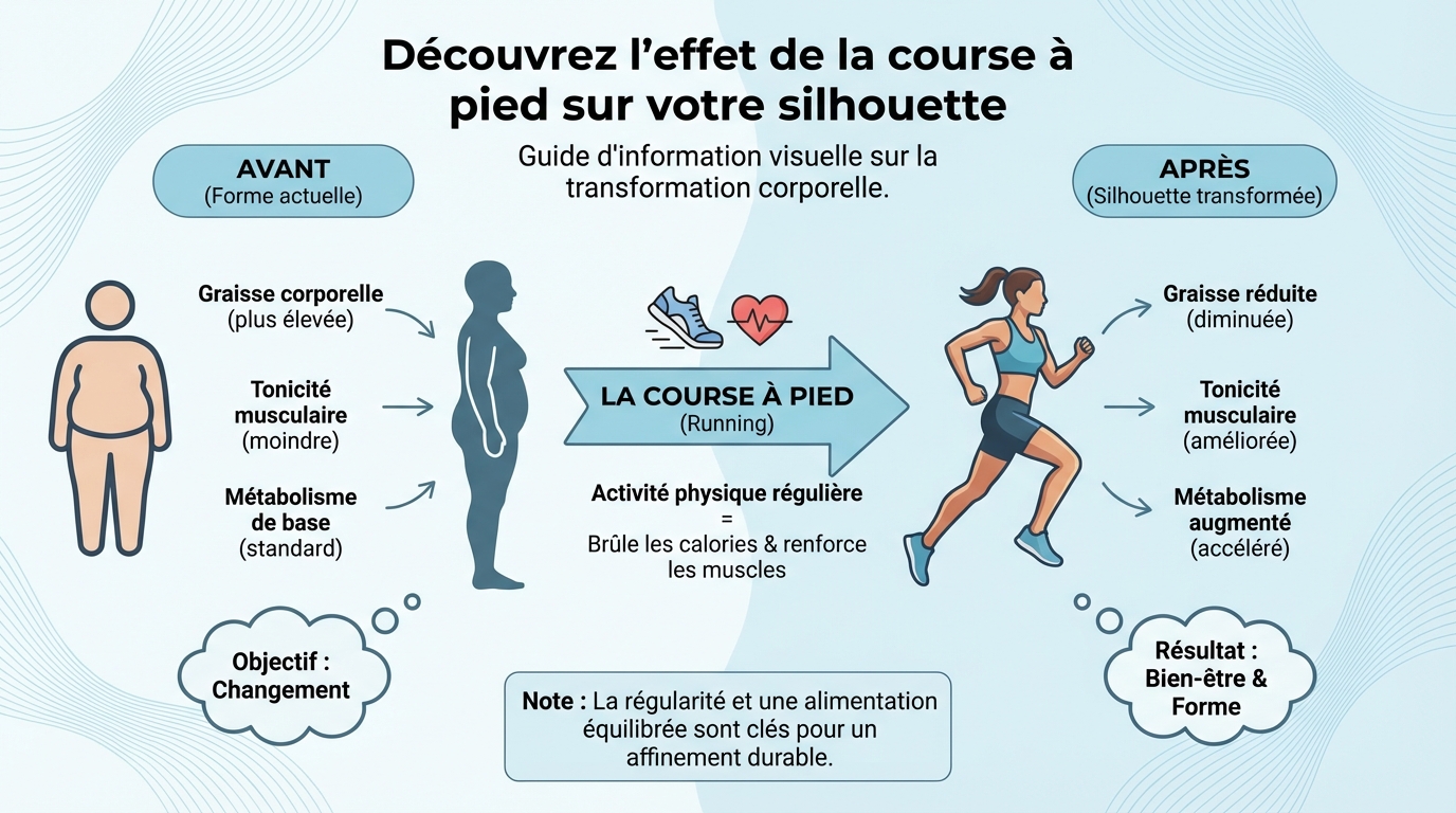 Comment la course à pied aide à affiner votre corps