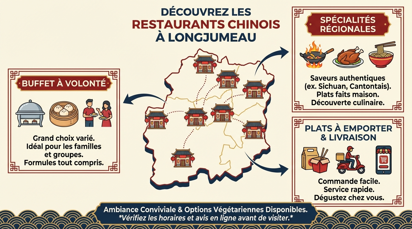 Pourquoi choisir un restaurant chinois à Longjumeau ?