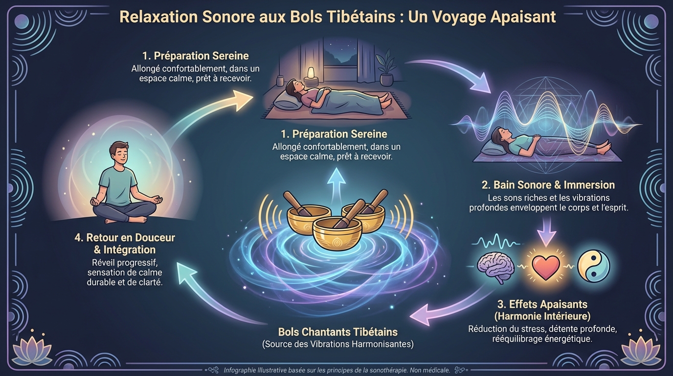 Comment se déroule une séance de relaxation sonore ?