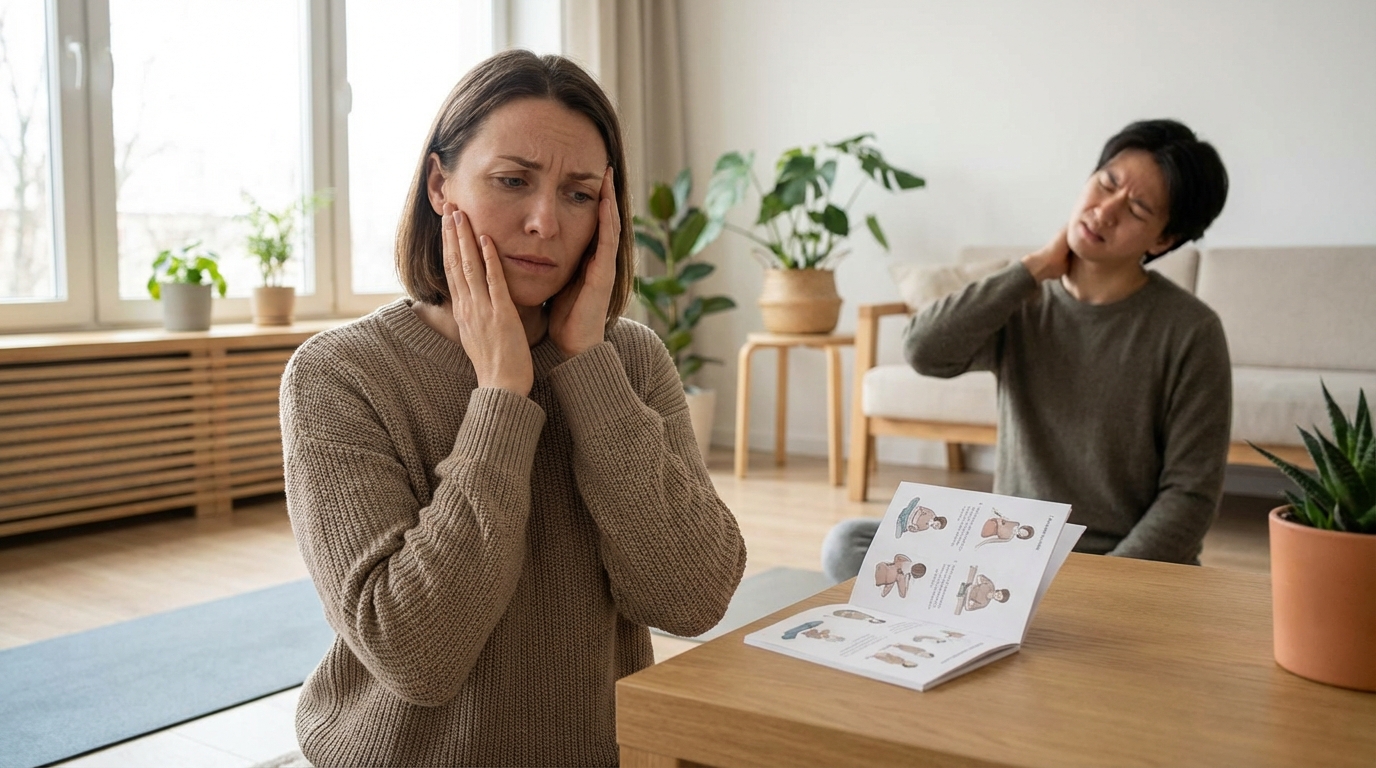 Yoga du visage : les dangers à connaître avant de se lancer