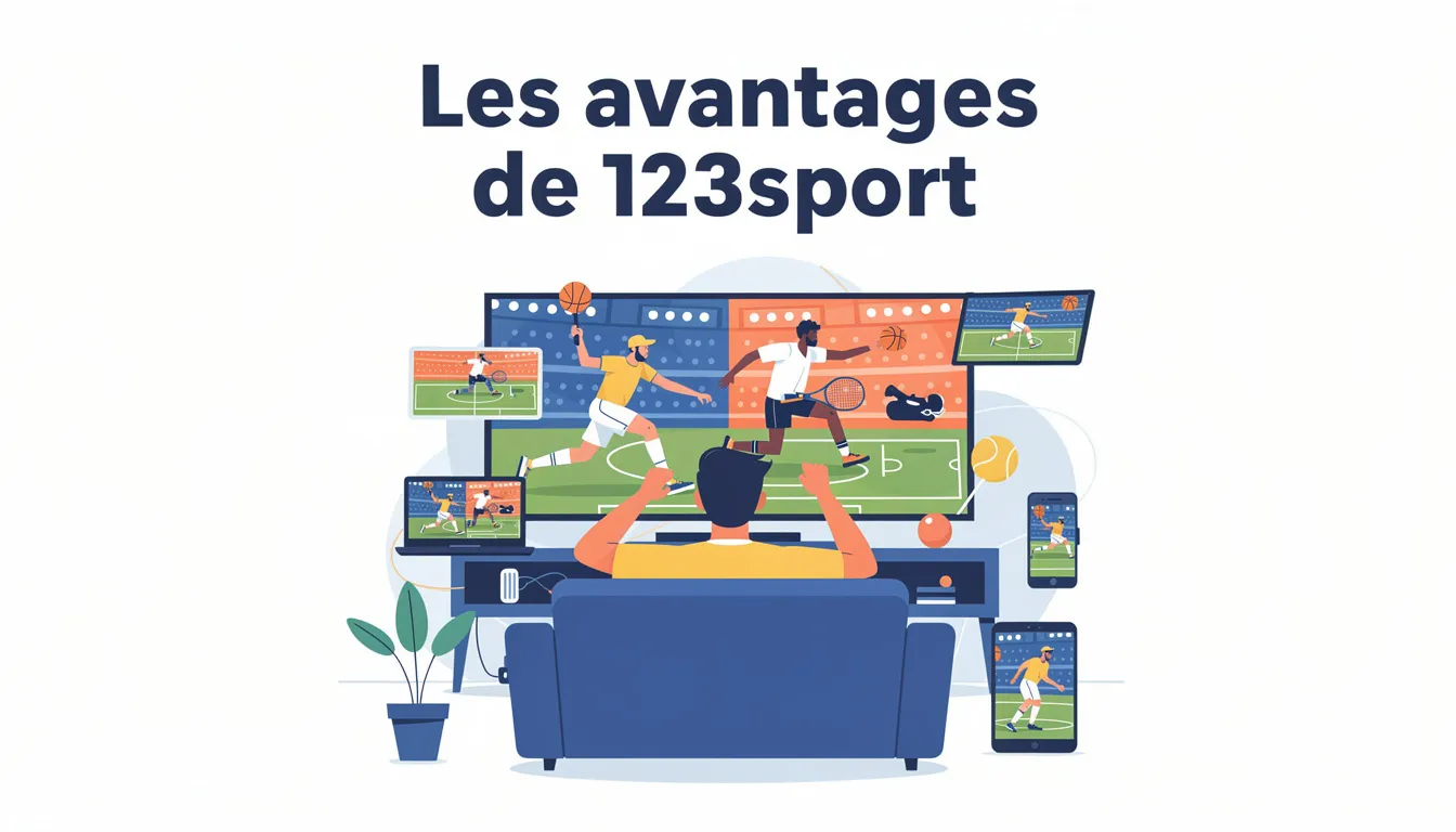 Les avantages de 123sport