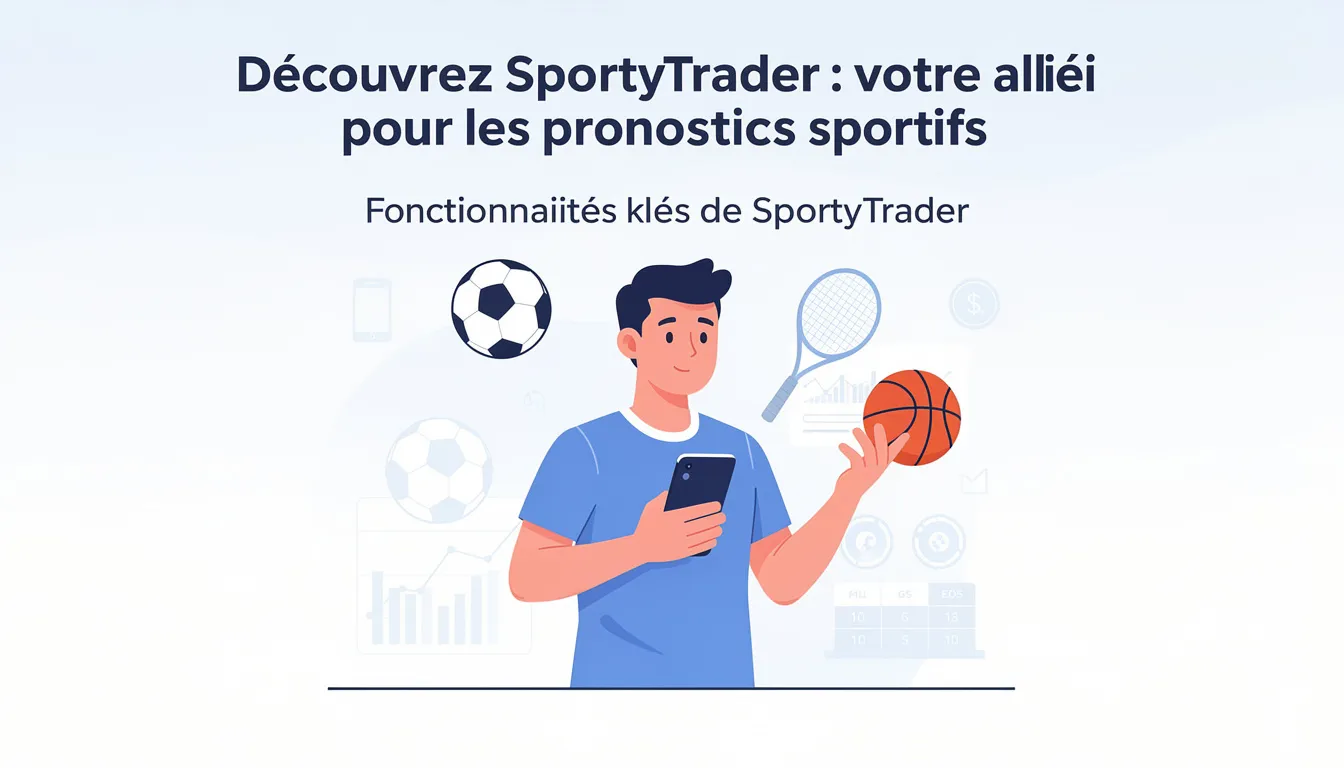 Découvrez sportytrader : votre allié pour les pronostics sportifs 1 Fonctionnalités clés de SportyTrader