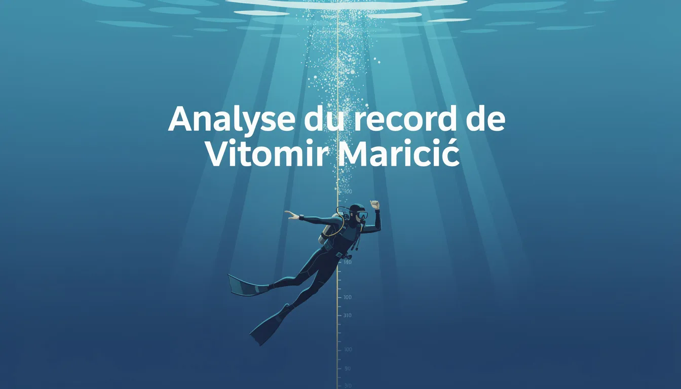 Le record d'apnée : un exploit incroyable à découvrir 1 Analyse du record de Vitomir Maričić