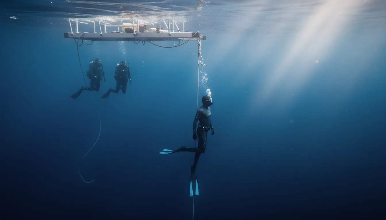 Le record d'apnée : un exploit incroyable à découvrir