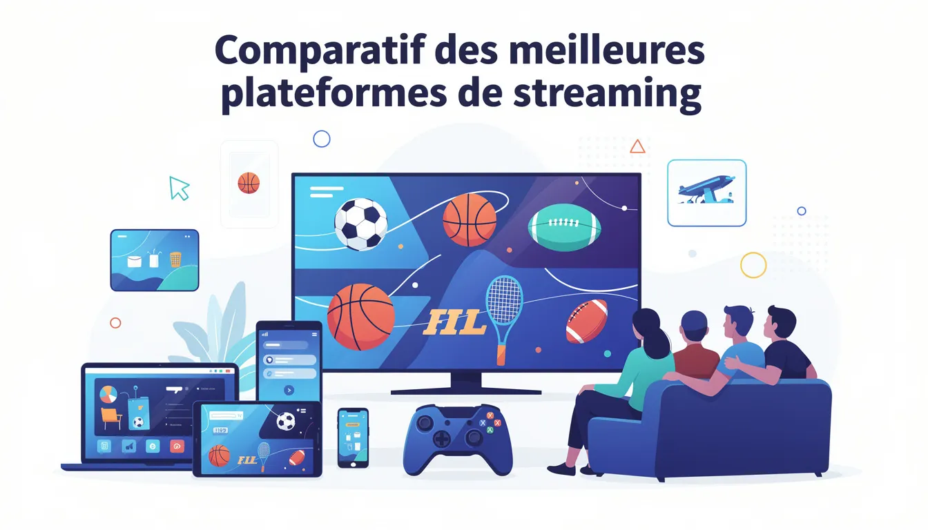 Comparatif des meilleures plateformes de streaming