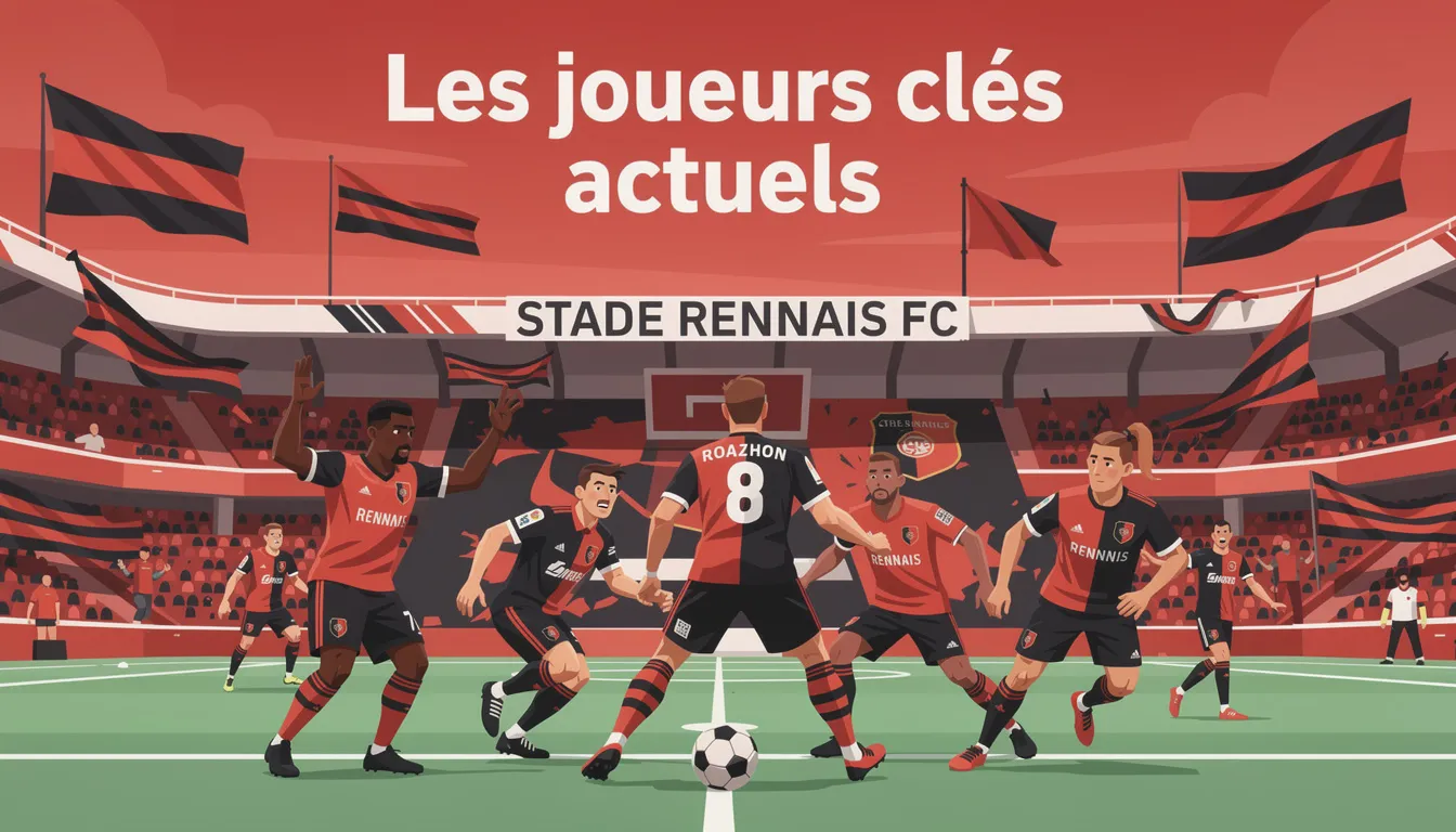 Tout savoir sur le stade rennais et son équipe de foot 1 Les joueurs clés actuels