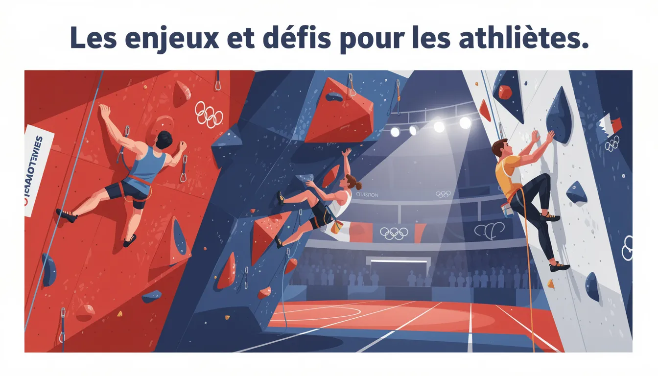 Tout savoir sur l'escalade combinée aux jeux olympiques 1 Les enjeux et défis pour les athlètes