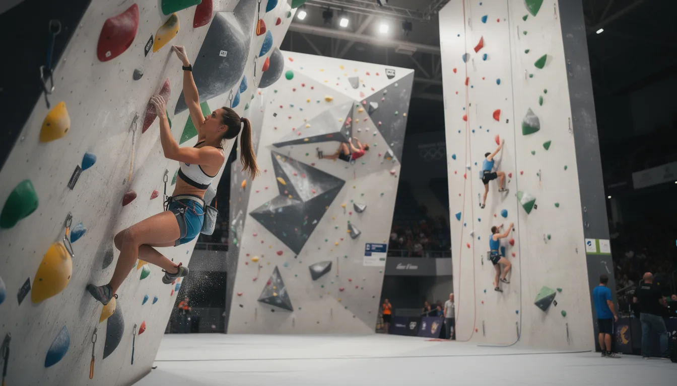 Tout savoir sur l'escalade combinée aux jeux olympiques