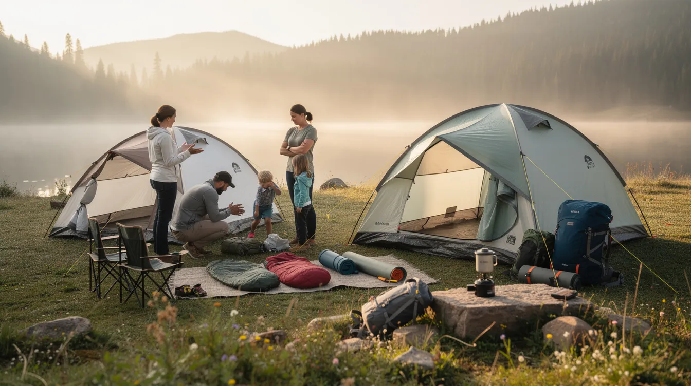 Choisir la meilleure tente 4 places pour vos aventures