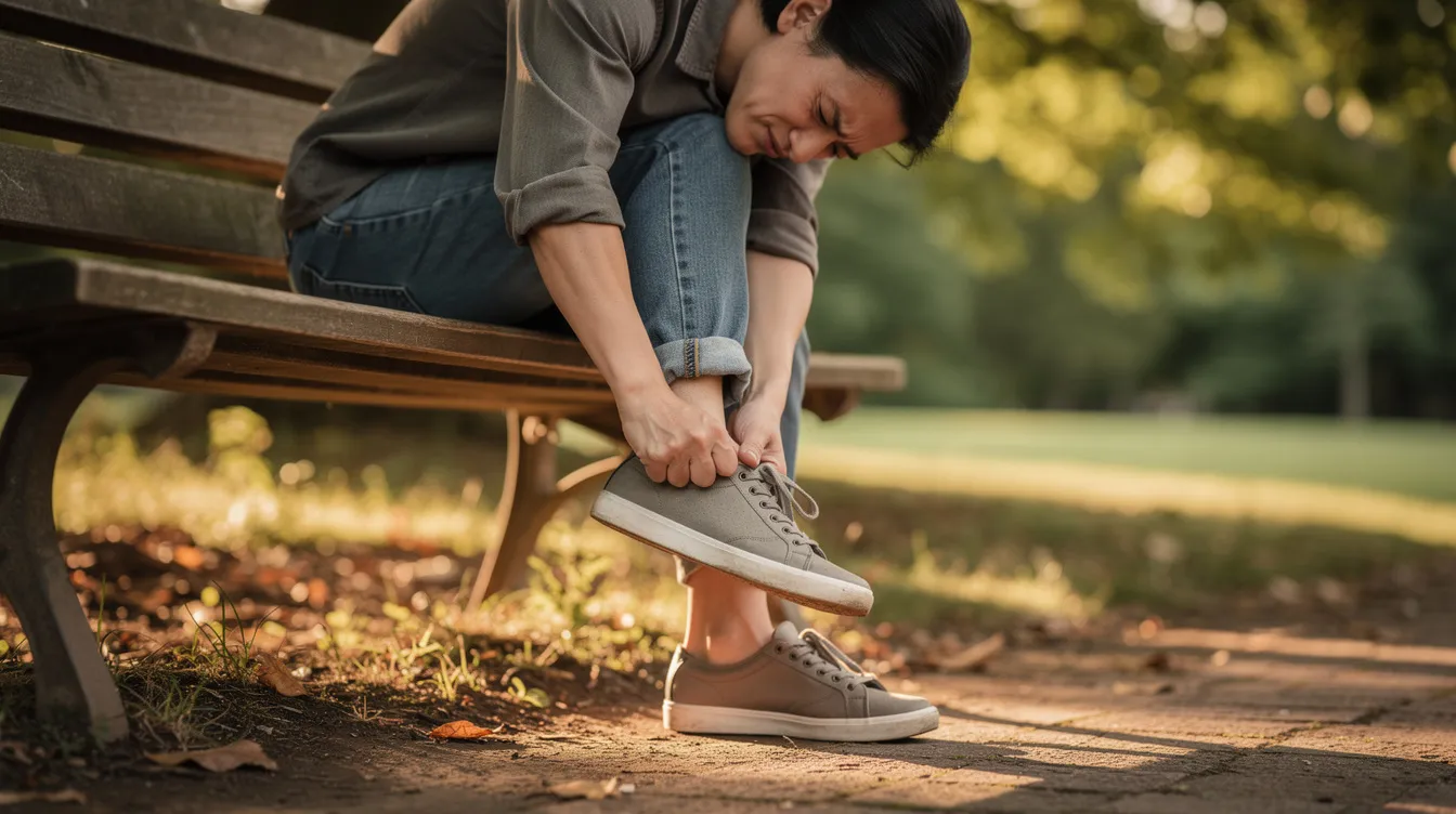 Douleur au talon gauche : signification et solutions