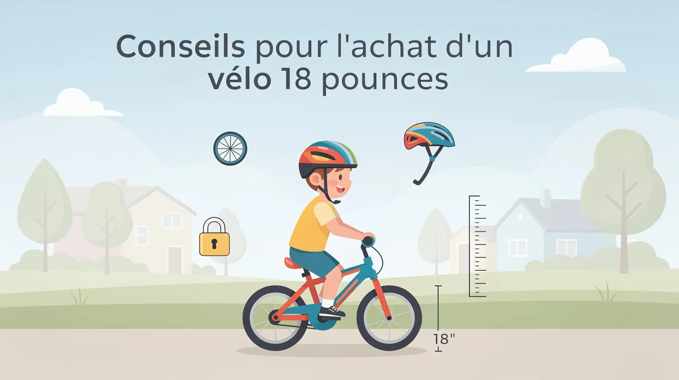 Conseils pour l'achat d'un vélo 18 pouces