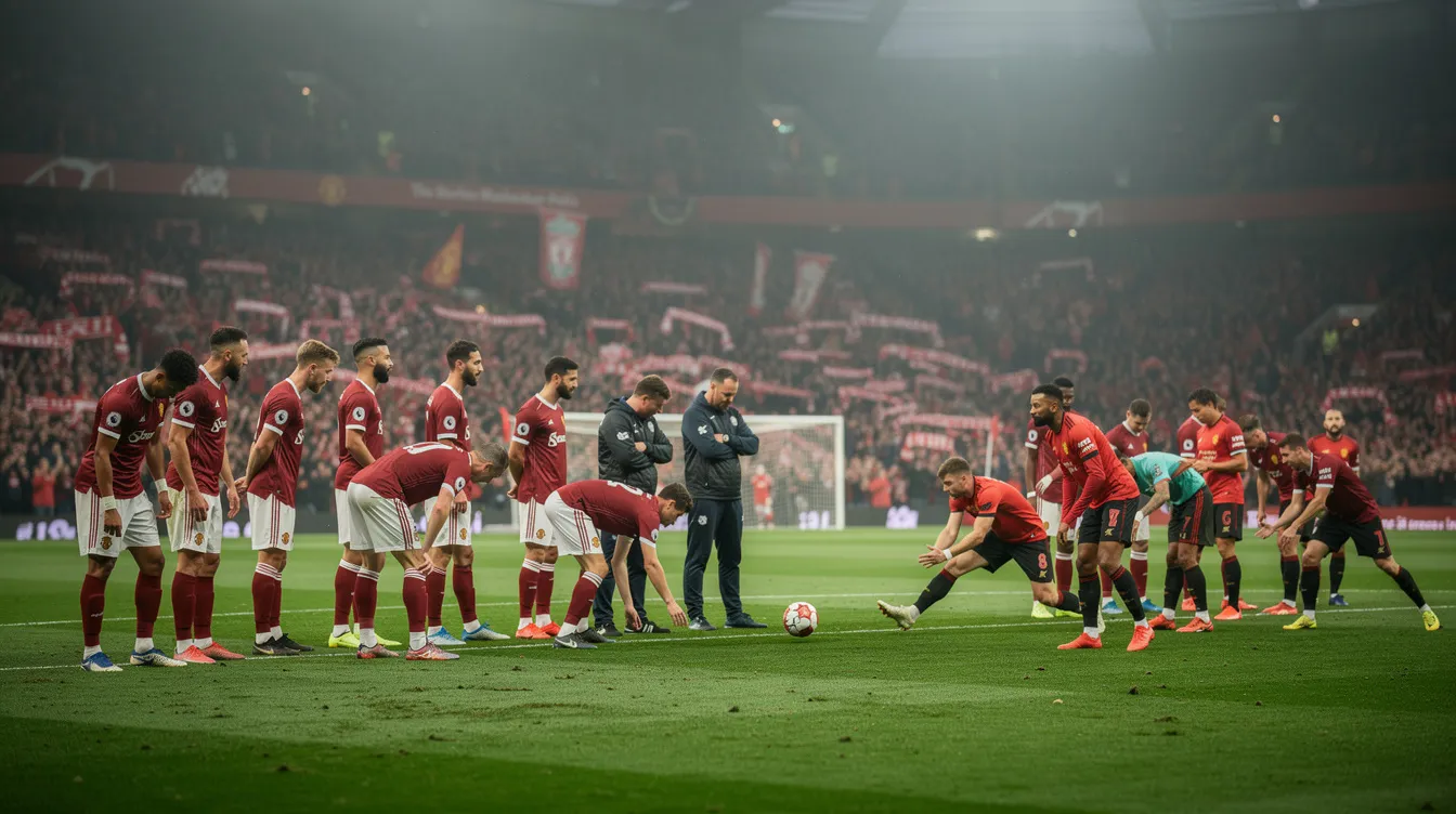 Manchester united vs liverpool : composition équipes