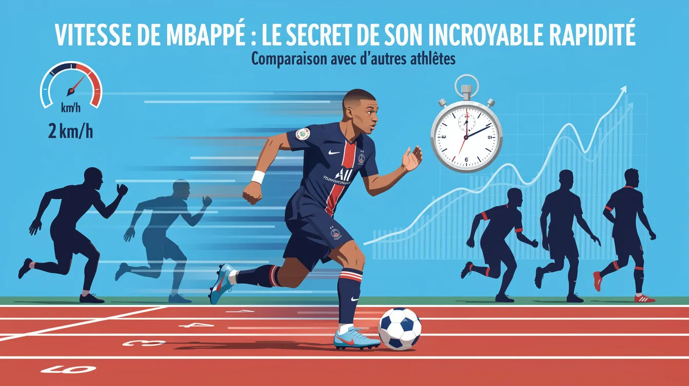 Comparaison avec d'autres athlètes