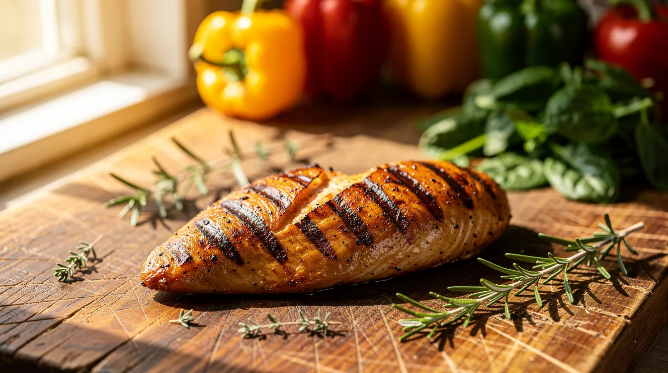 100 grammes de poulet : calories et valeurs nutritionnelles révélées