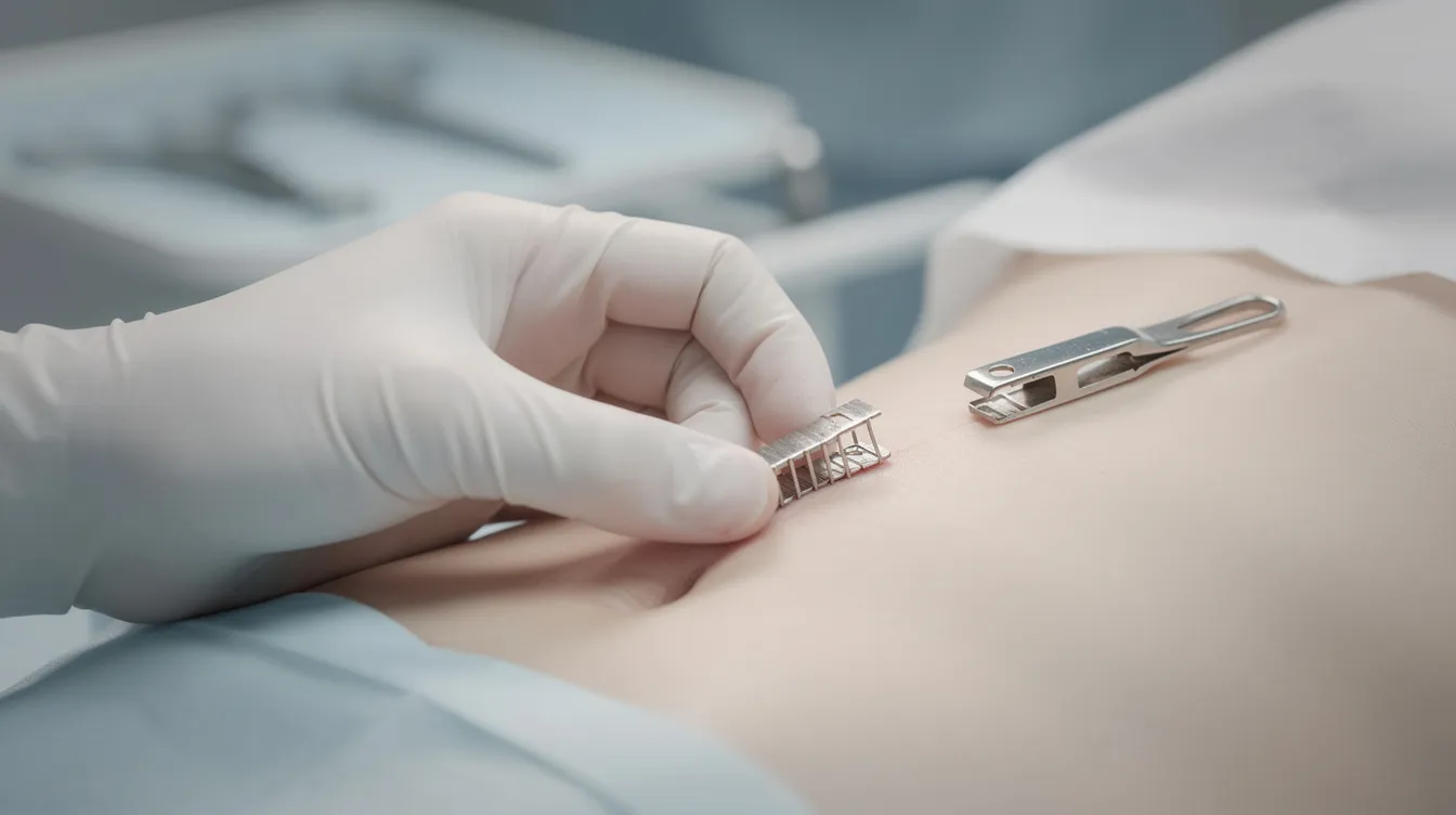 Agrafes chirurgicales : gérer la douleur et le retrait