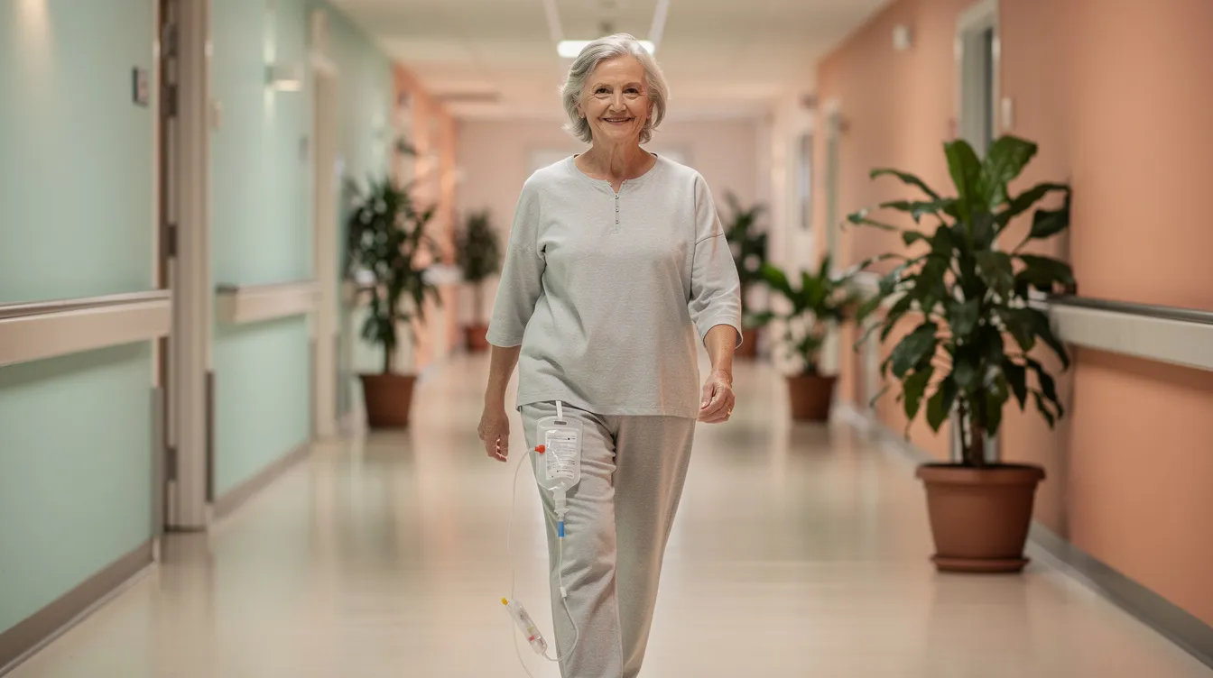 Conseils pour marcher confortablement avec une sonde